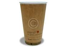 Planet +100% Compostable Hot Cup